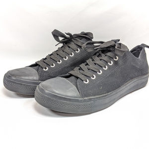 Carbon Unisex Canvas Sneakers